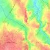Carte topographique Rosalm, altitude, relief