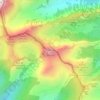 Carte topographique Le Linleu, altitude, relief