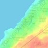 Carte topographique Moulay Abdellah Amghar, altitude, relief