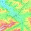 Carte topographique Appenzell, altitude, relief