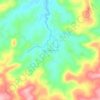 Carte topographique Soanindrariny, altitude, relief