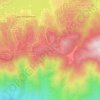 Carte topographique Skyforest, altitude, relief