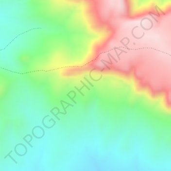Carte topographique Gobil, altitude, relief