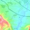 Carte topographique Berwick, altitude, relief