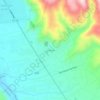 Carte topographique La Punta, altitude, relief
