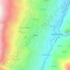 Carte topographique Cochao, altitude, relief