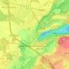 Carte topographique Bergbrück, altitude, relief