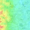 Carte topographique Hardingen, altitude, relief