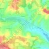 Carte topographique Plaisance, altitude, relief