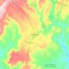 Carte topographique Tlachichila, altitude, relief