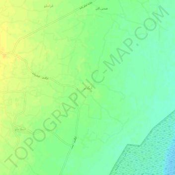 Carte topographique ایگدیر, altitude, relief