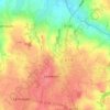 Carte topographique Cleusmeur, altitude, relief