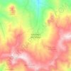 Carte topographique San Pedro de Cartago, altitude, relief