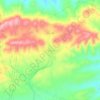 Carte topographique Chirhoum, altitude, relief