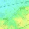 Carte topographique Bornmoor, altitude, relief