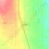 Carte topographique Stavely, altitude, relief