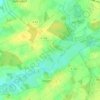 Carte topographique Baaste, altitude, relief