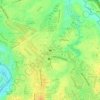 Carte topographique BSD, altitude, relief