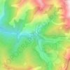 Carte topographique Tor, altitude, relief