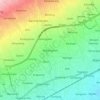 Carte topographique Kebonarum, altitude, relief