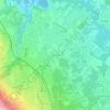 Carte topographique Saint-Ange, altitude, relief