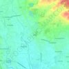 Carte topographique Maejo, altitude, relief