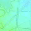 Carte topographique Fougère, altitude, relief