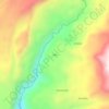 Carte topographique Isla, altitude, relief