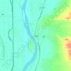 Carte topographique Al Saff, altitude, relief