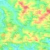 Carte topographique Moosing, altitude, relief