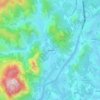 Carte topographique Iguape, altitude, relief