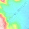 Carte topographique Pelotas, altitude, relief