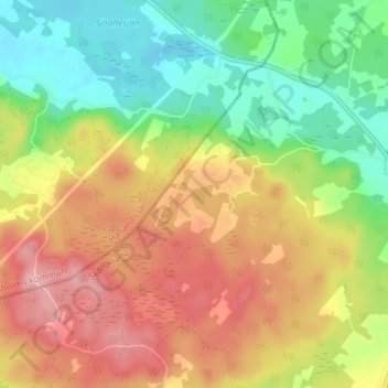 Carte topographique Fasalt, altitude, relief