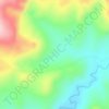 Carte topographique Atnago, altitude, relief