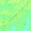 Carte topographique Gaubert, altitude, relief