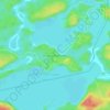 Carte topographique Grassy Narrows, altitude, relief