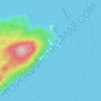 Carte topographique 5, altitude, relief