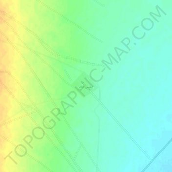 Carte topographique حسن آباد, altitude, relief