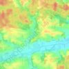 Carte topographique Sittenbach, altitude, relief
