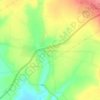 Carte topographique Ranjangaon, altitude, relief