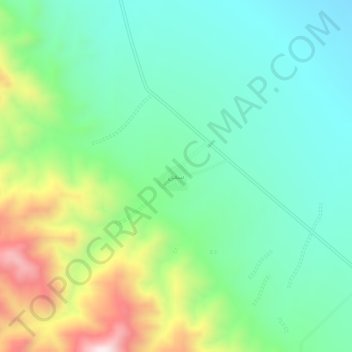 Carte topographique سقی, altitude, relief