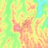 Carte topographique Sigmo, altitude, relief