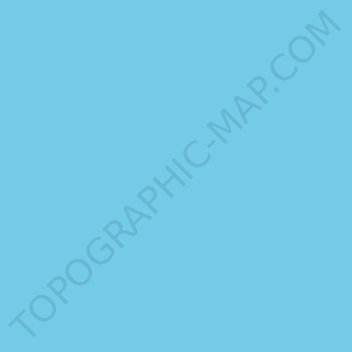 Carte topographique Challenger Deep, altitude, relief