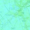 Carte topographique Kampung Teluk Bagan, altitude, relief