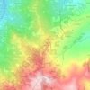 Carte topographique Ca' Bardone, altitude, relief