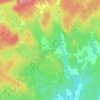 Carte topographique Domaine-Breton, altitude, relief