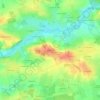 Carte topographique Saint-Ouen, altitude, relief