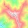 Carte topographique Somes Mountain, altitude, relief
