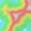 Carte topographique Mount Kiwi, altitude, relief