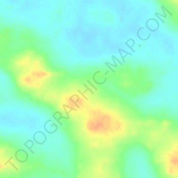 Carte topographique Hôd, altitude, relief